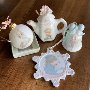 Precious moments vintage ornaments